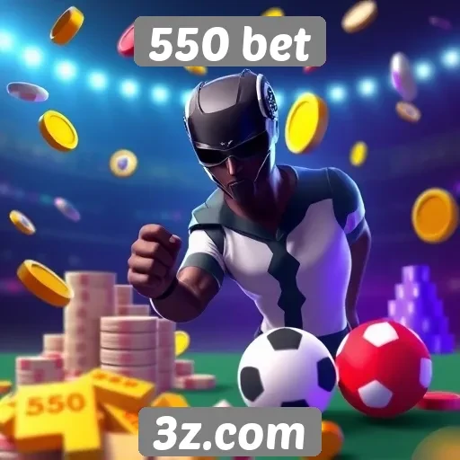 Variedade de jogos oferecidos pela 550 bet